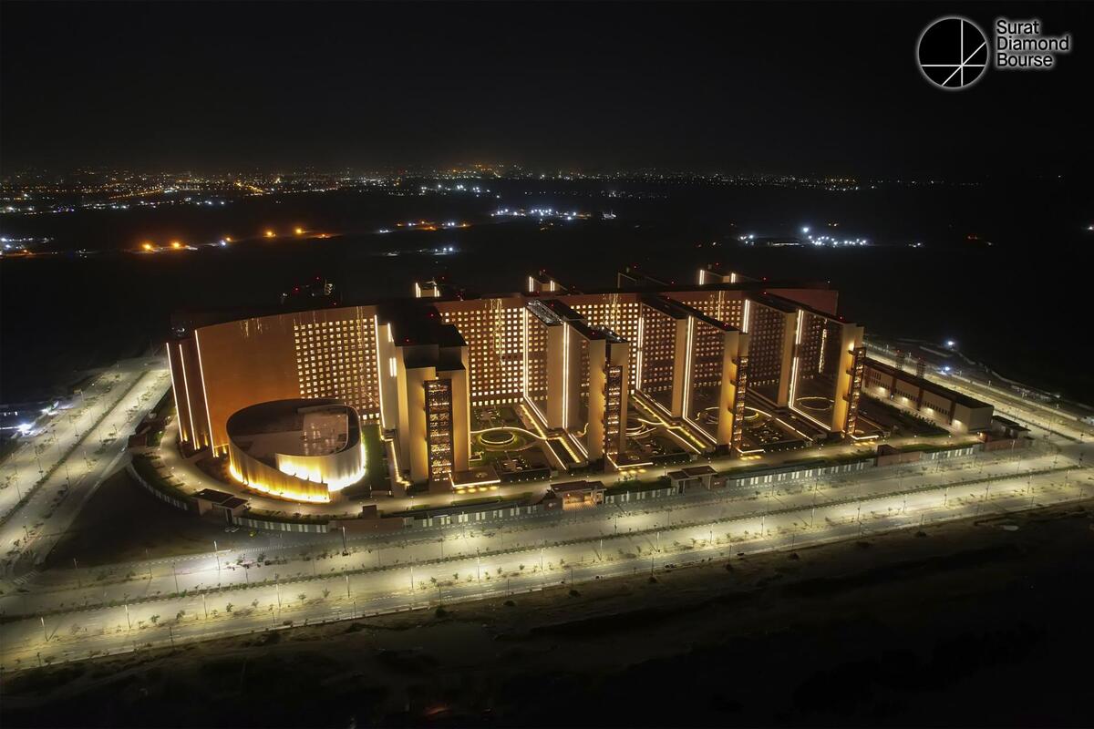 The largest office building in the world is opened in India
